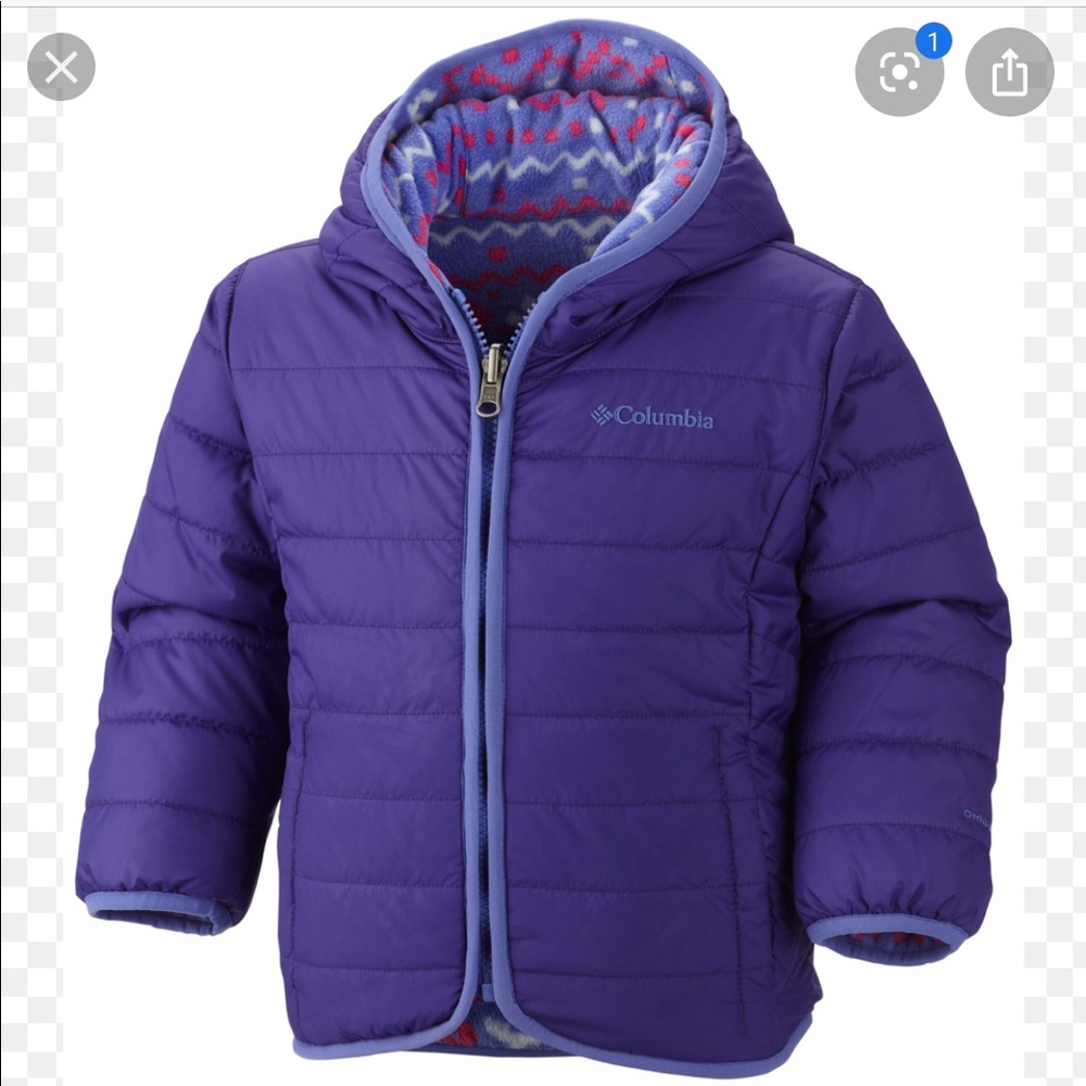 ❄️ Columbia WARM reversible fleece lined jacket ❄️